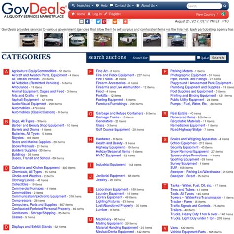 Deals gov - Turn Your Surplus Inventory Into Cash. Sell On GovDeals! GovDeals' online marketplace provides services to government, educational, and related entities for the sale of surplus assets to the public. Auction rules may vary across sellers.